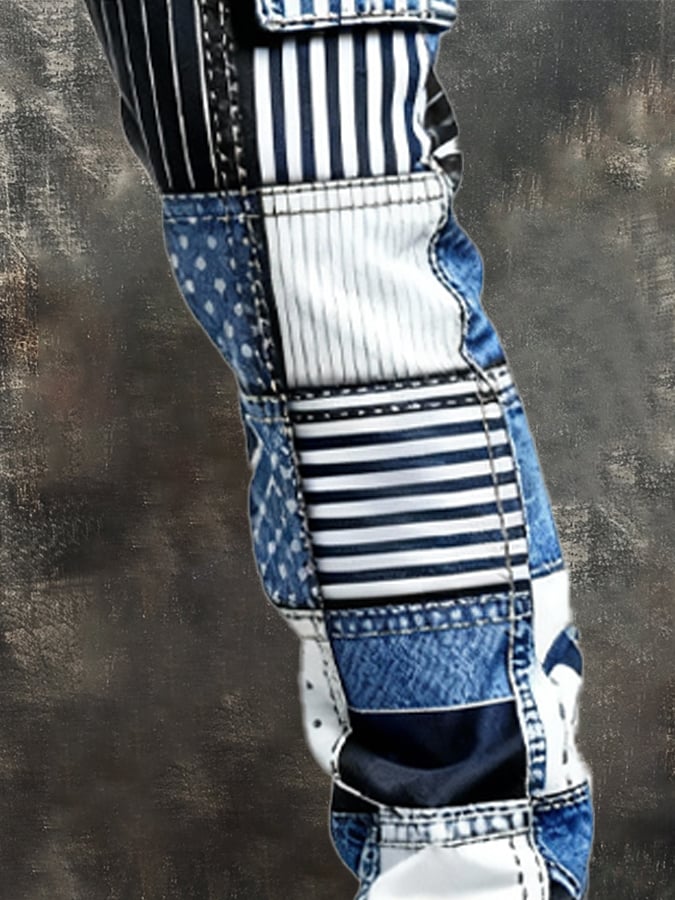 MAISON CLÉMENT PARIS™ | PANTALON CARGO PATCHWORK