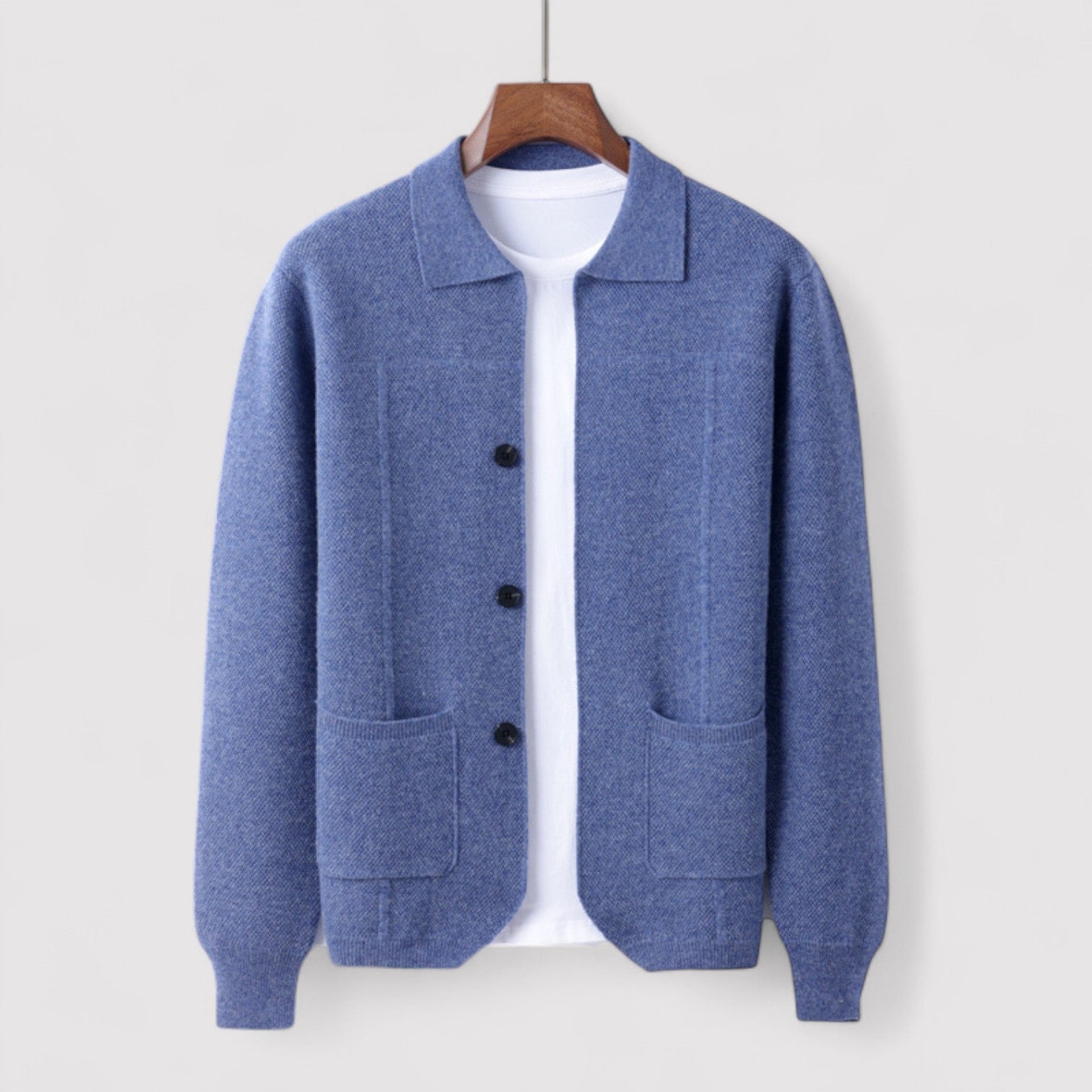 Luciano – Gilet en tricot pour hommes – Style élégant
