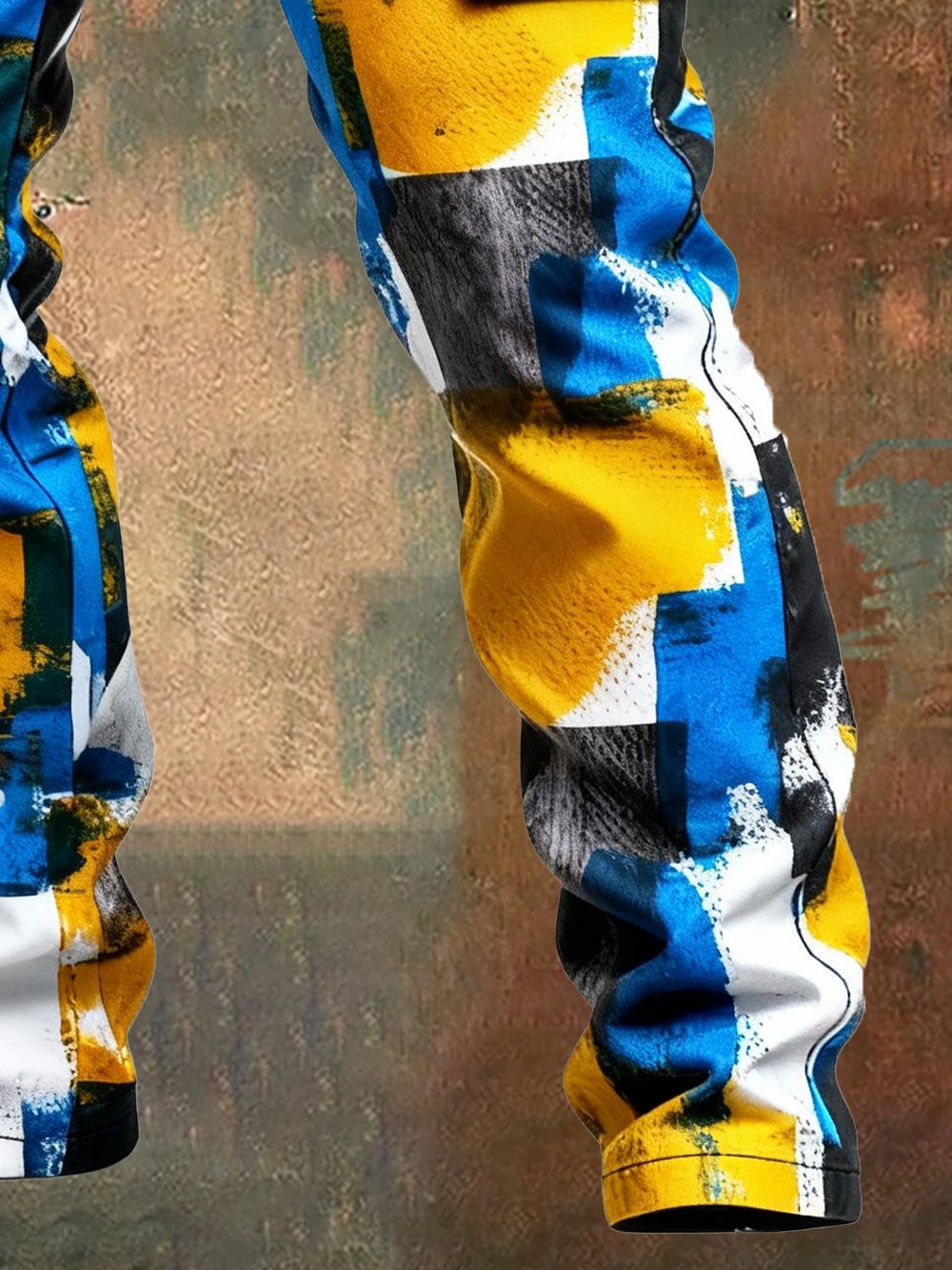 MAISON CLÉMENT PARIS™ | PANTALON CARGO MOTIF GÉOMÉTRIQUE HOMME TACTIQUE