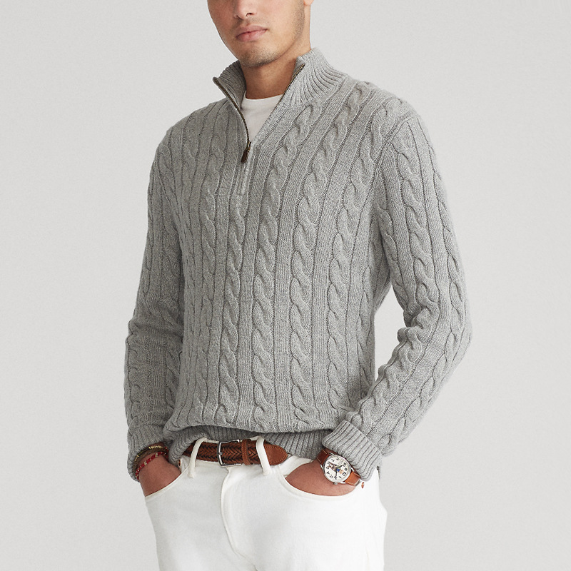 Maison Clément Paris | Old Money Pull Demi-Zip