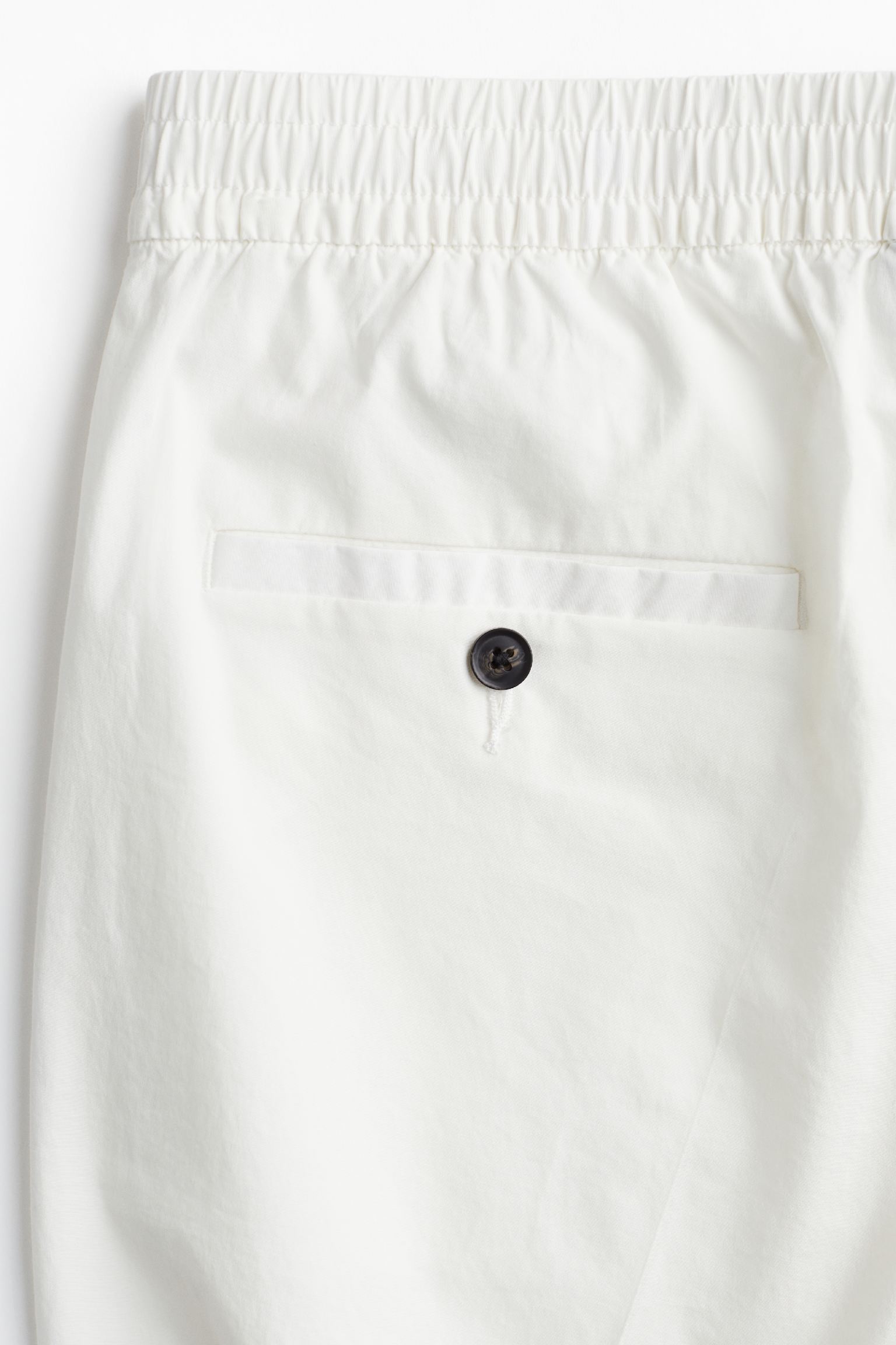 Abel - Pantalon en coton à longueur cheville