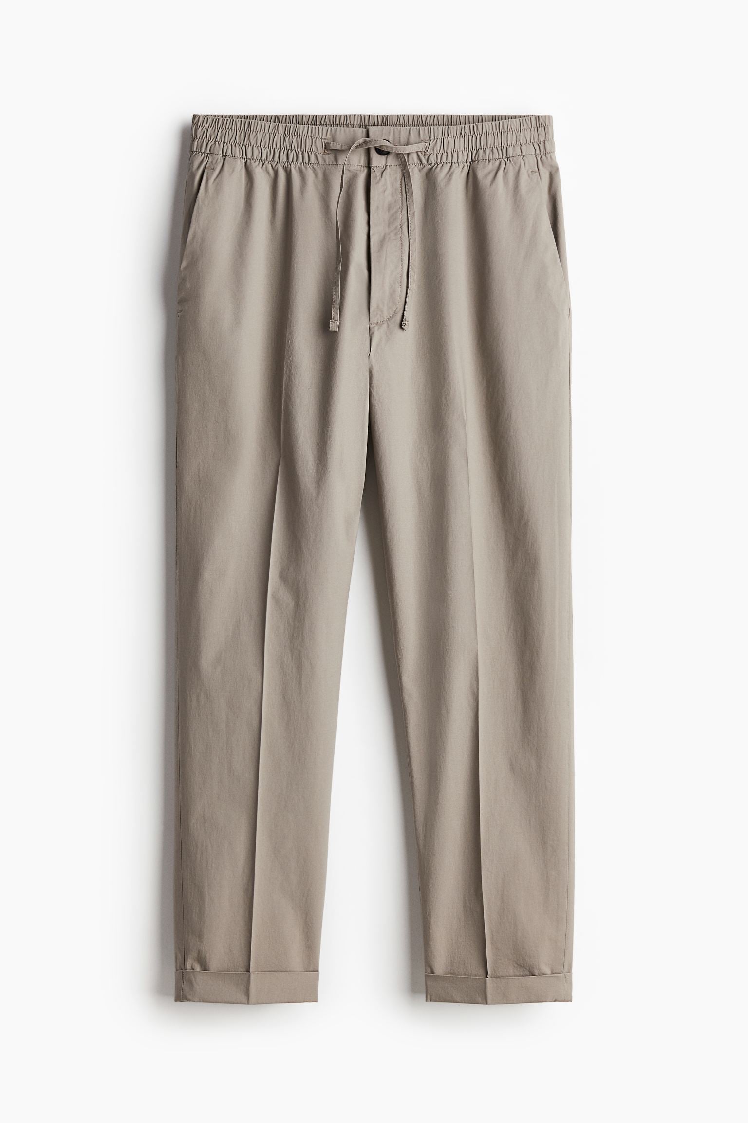 Abel - Pantalon en coton à longueur cheville