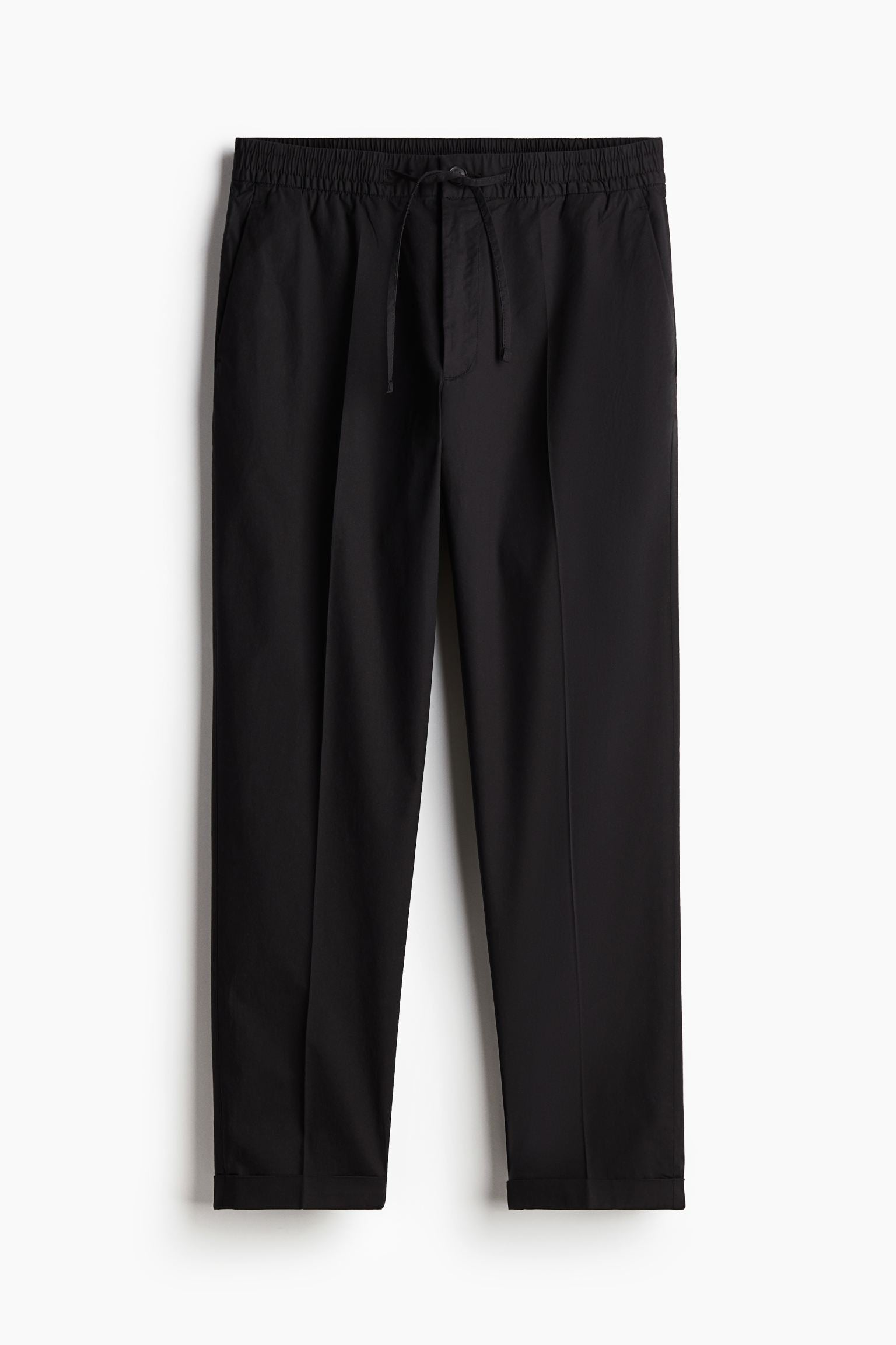 Abel - Pantalon en coton à longueur cheville