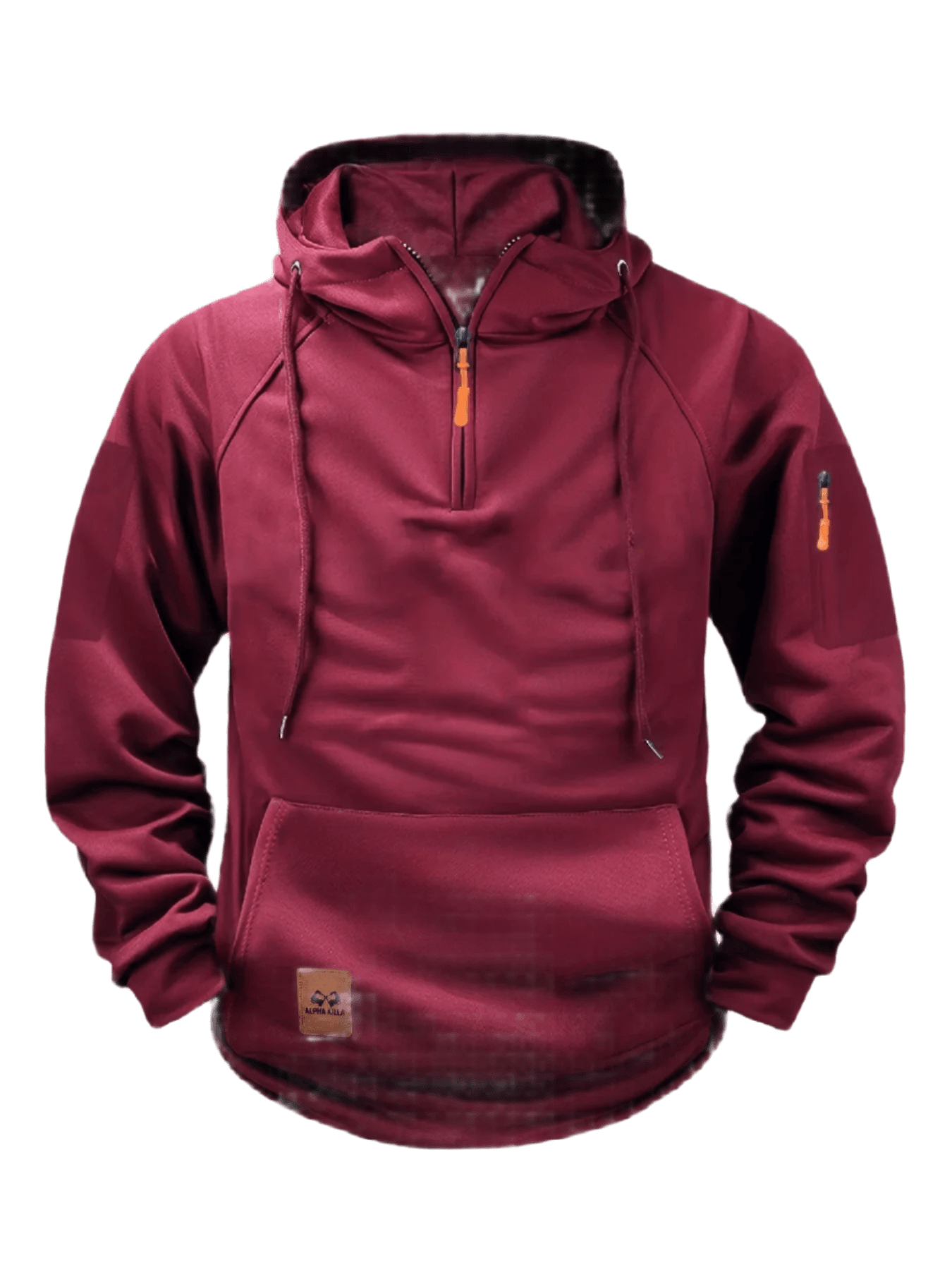 Aerlux Fleece Utility Hoodie | Sweat à capuche décontracté avec plusieurs poches pour hommes