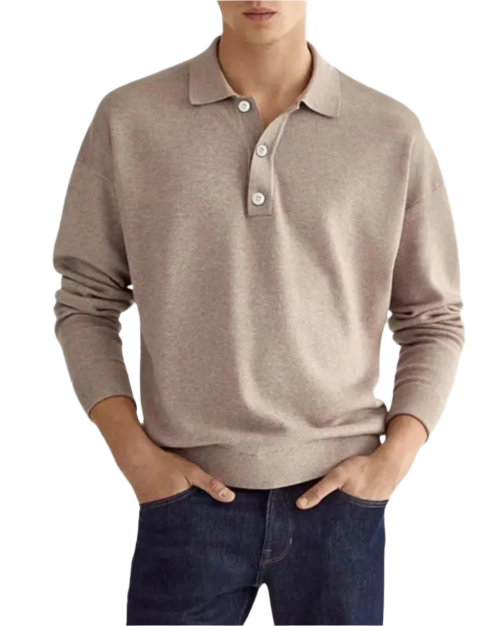 Sergio - Pull Polo Élégant