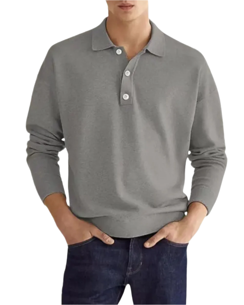 Sergio - Pull Polo Élégant