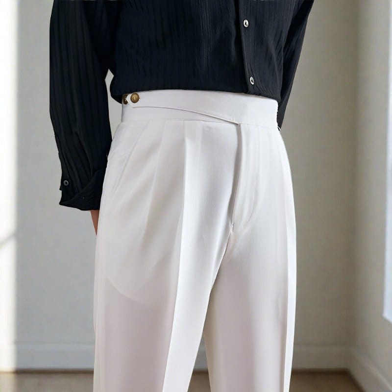 Piero - Pantalon taille haute