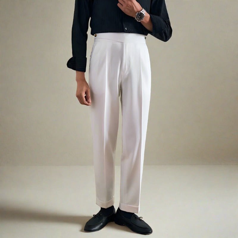 Piero - Pantalon taille haute