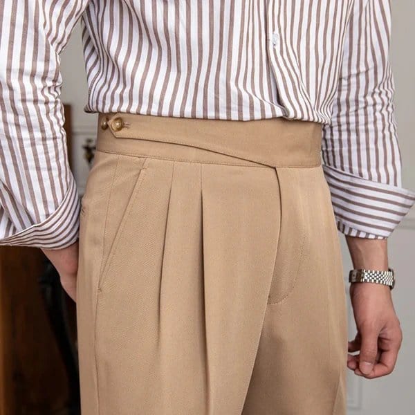 Piero - Pantalon taille haute