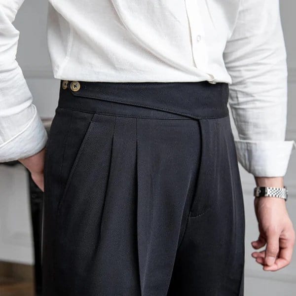 Piero - Pantalon taille haute