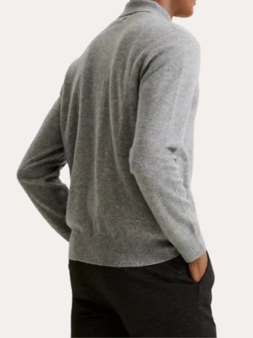 Ricardo – Veste à fermeture éclair en cachemire intemporelle