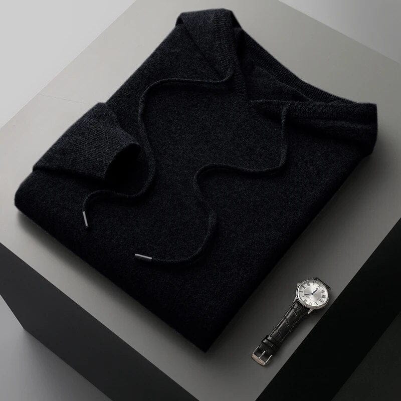 Arthur – Pull en cachemire doux à capuche pour hommes