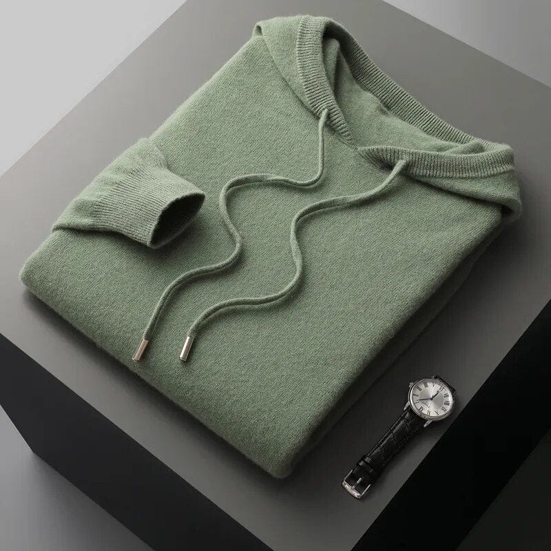 Arthur – Pull en cachemire doux à capuche pour hommes