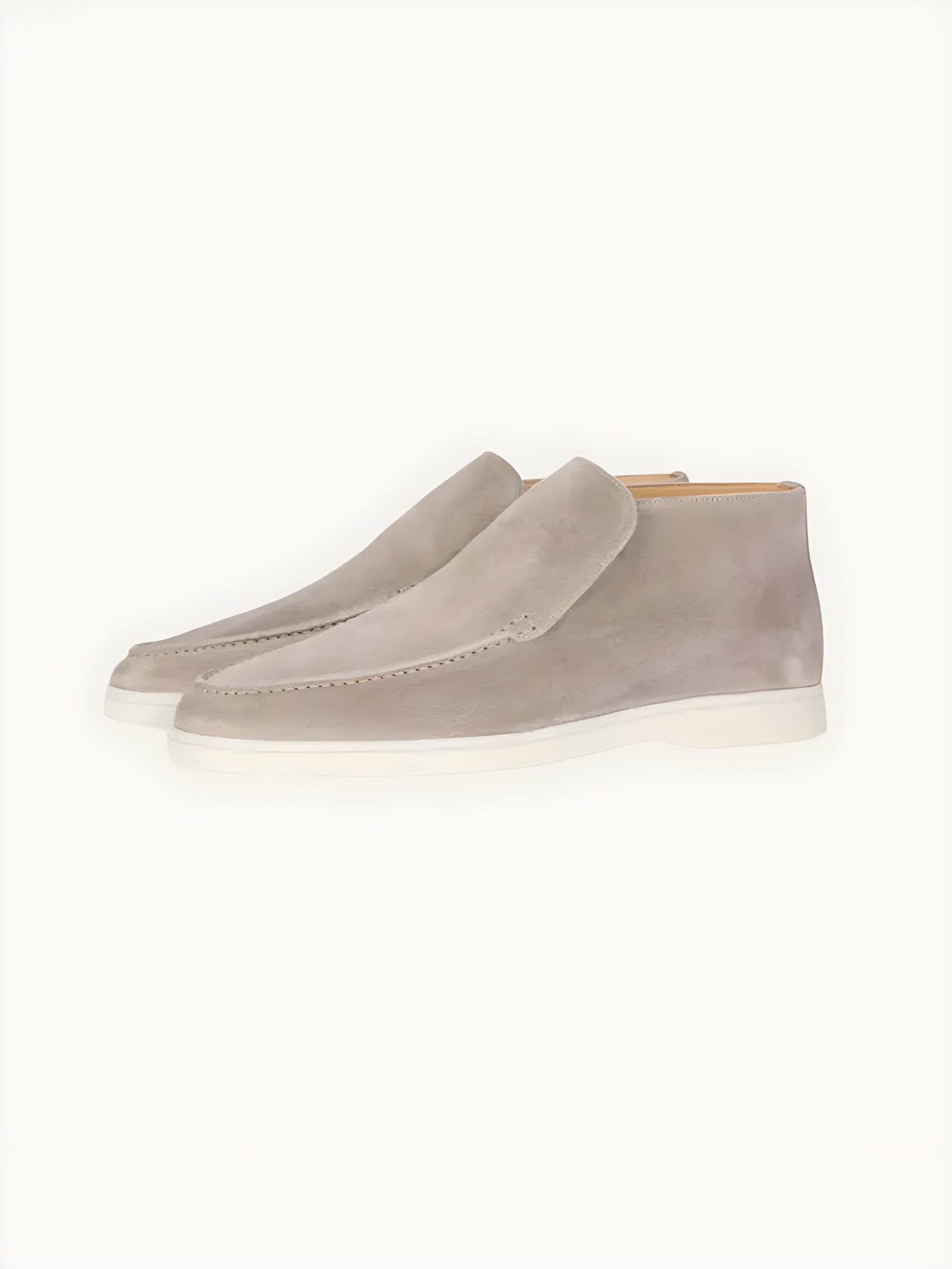 Old Money – Mocassins montants en daim haut de gamme