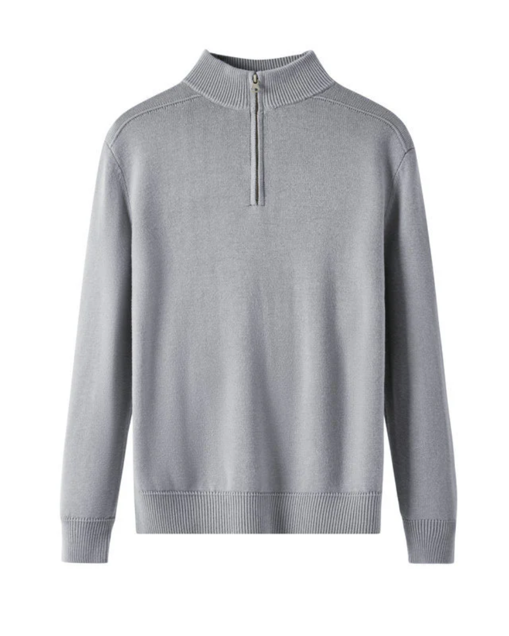 Capri Merino - Pull en Laine à Fermeture Éclair Old Money Hiver 2025