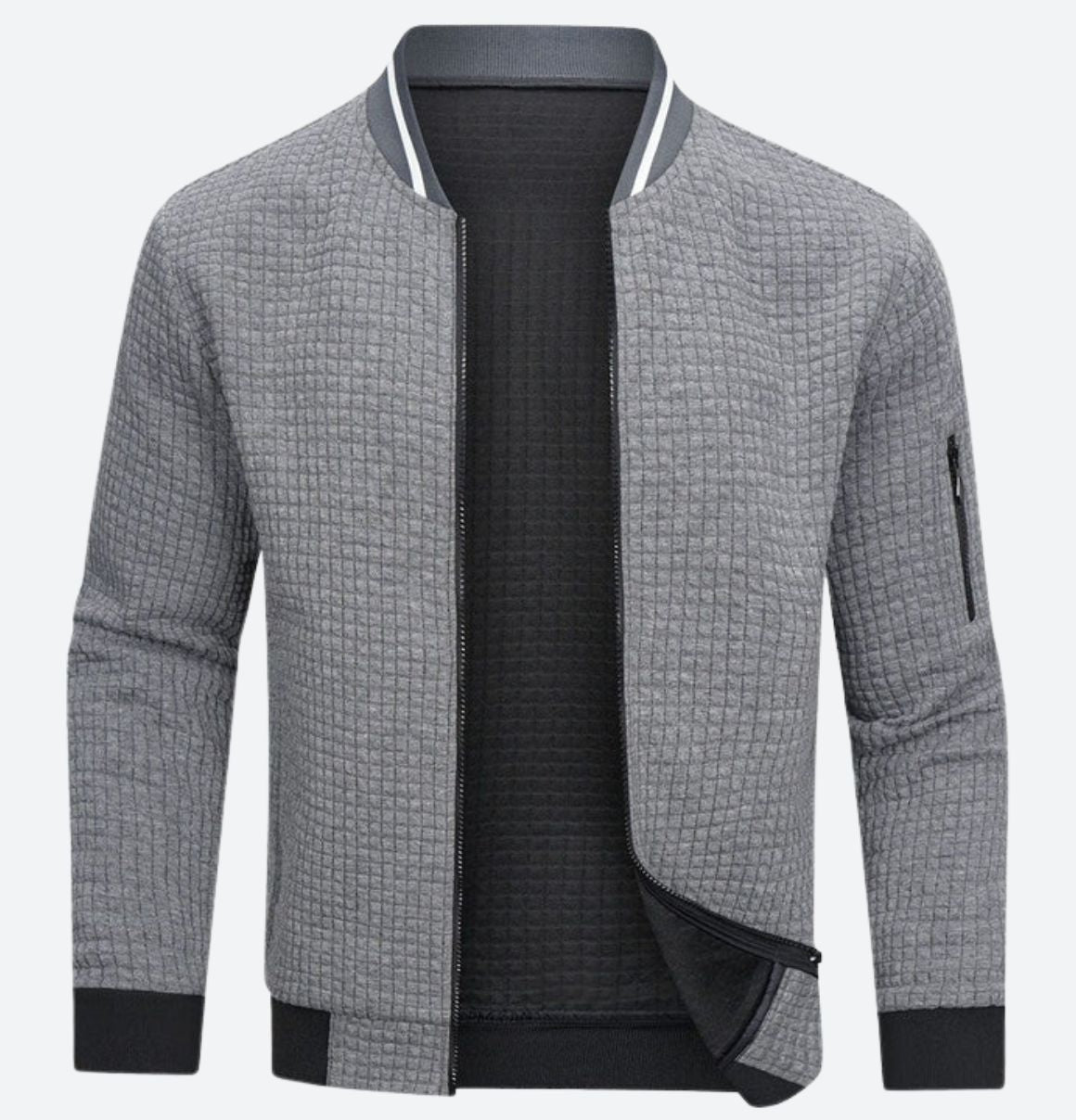 Veste de travail moderne à fermeture éclair | Maison Clément Paris