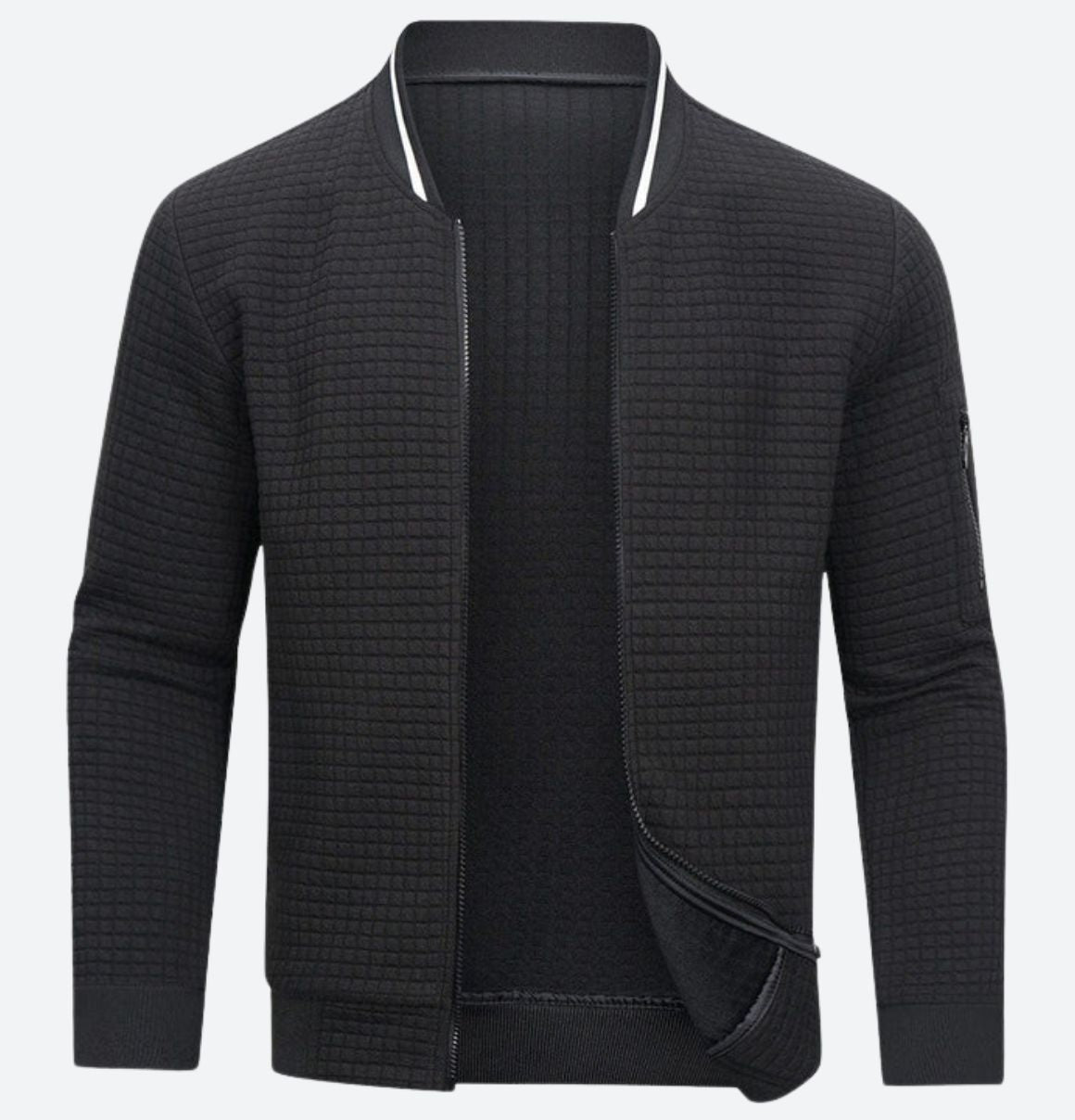 Veste de travail moderne à fermeture éclair | Maison Clément Paris