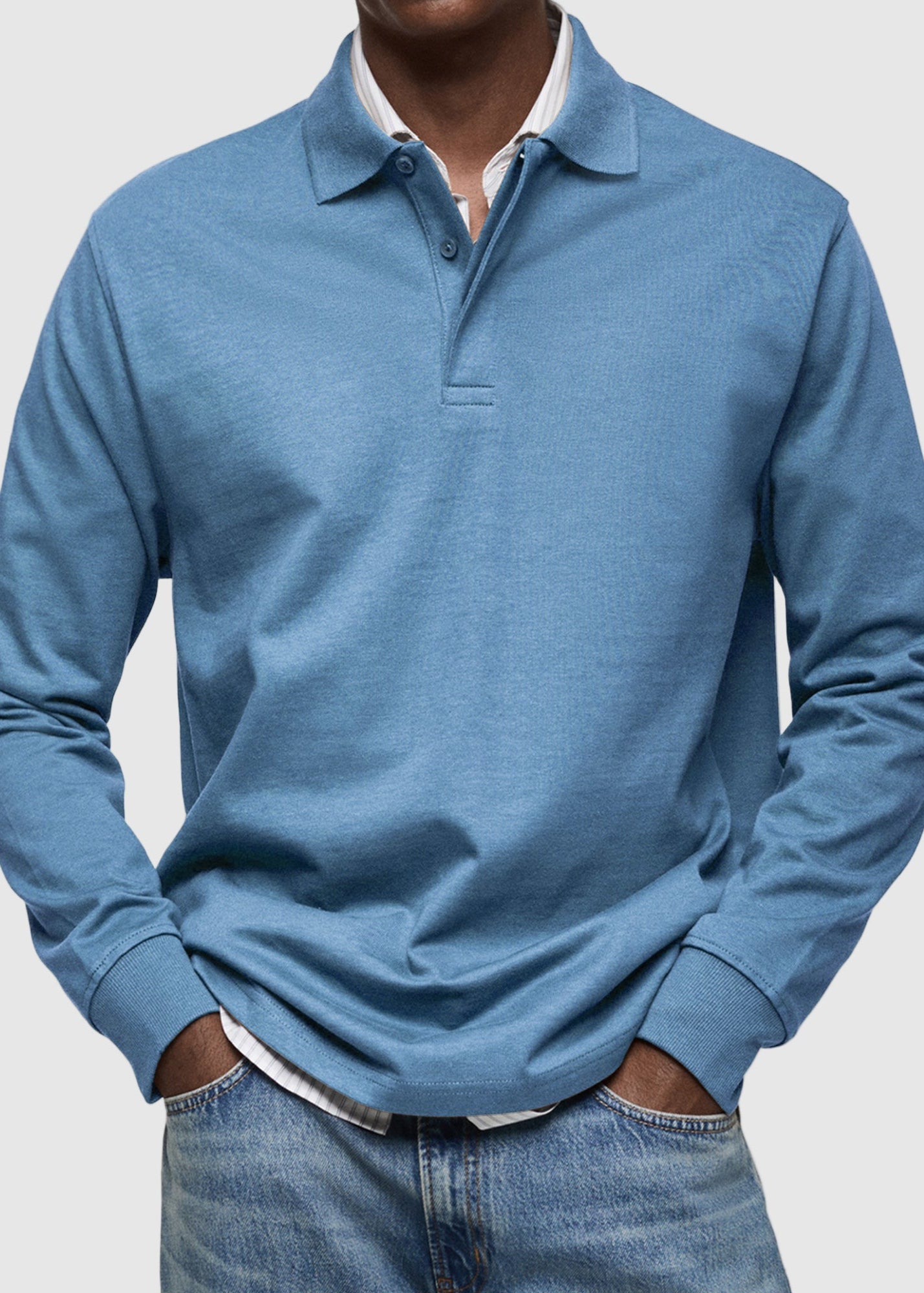 MAISON CLÉMENT PARIS ™ | POLO DE LUXE À MANCHES LONGUES