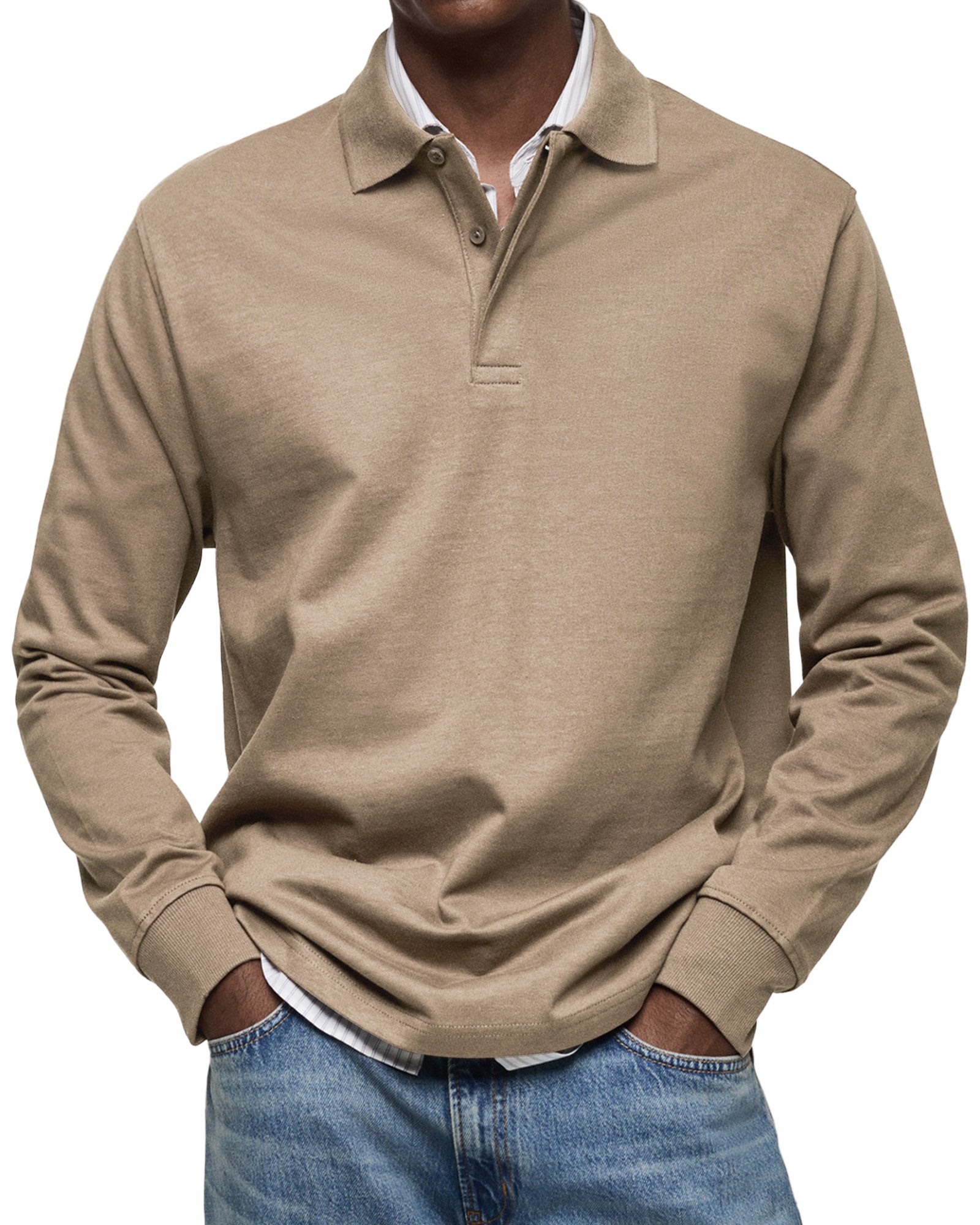 MAISON CLÉMENT PARIS ™ | POLO DE LUXE À MANCHES LONGUES
