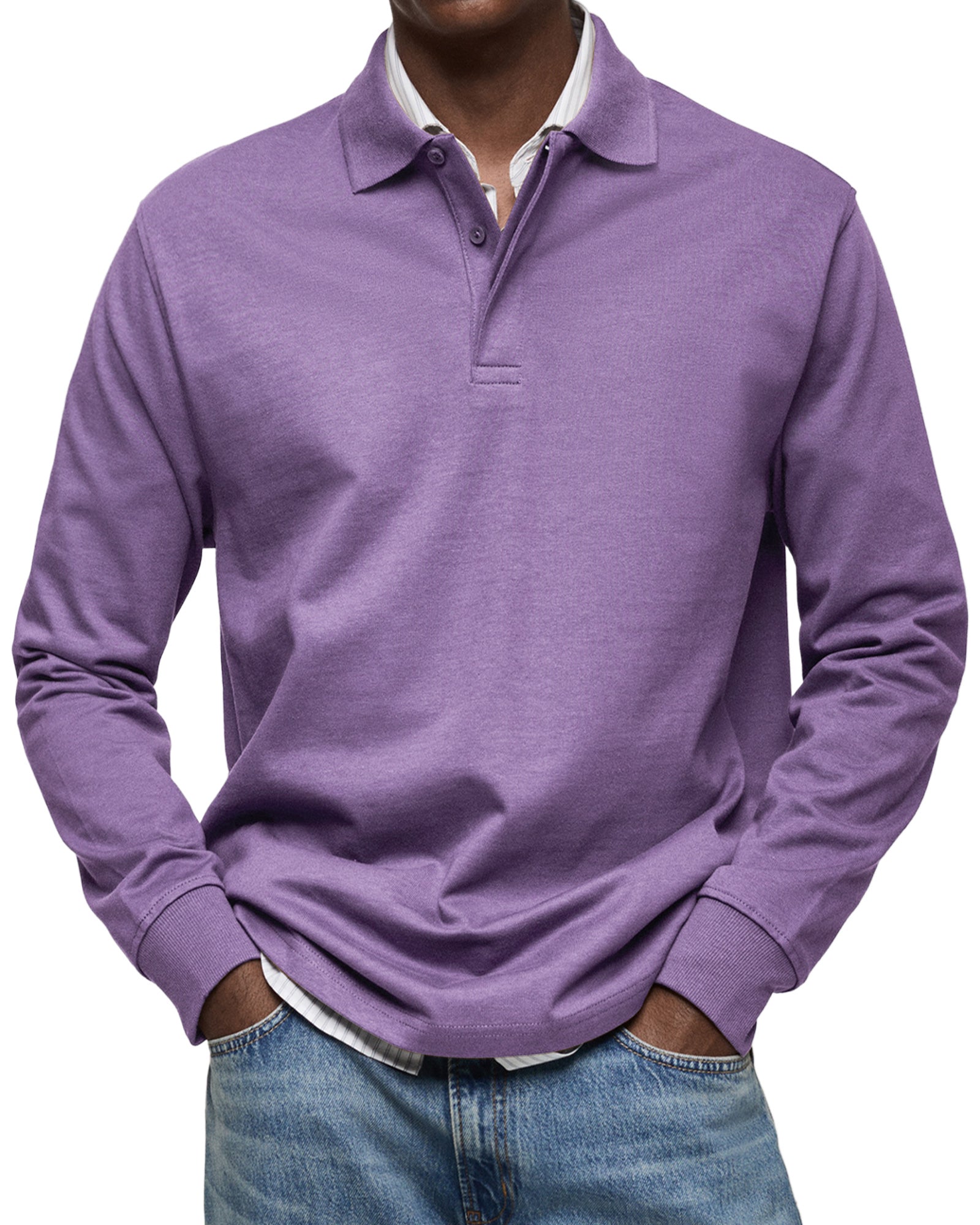 MAISON CLÉMENT PARIS ™ | POLO DE LUXE À MANCHES LONGUES