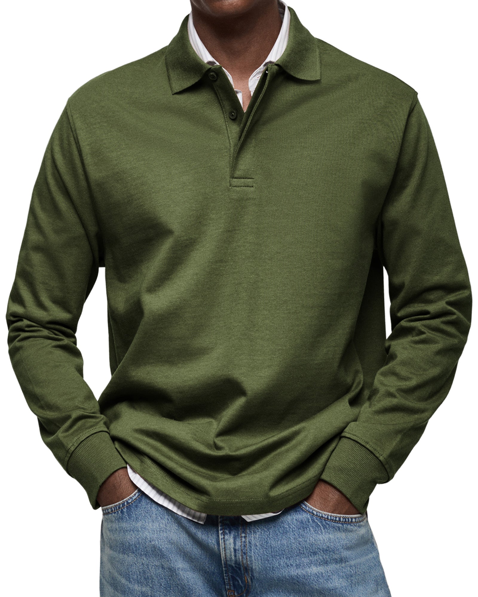 MAISON CLÉMENT PARIS ™ | POLO DE LUXE À MANCHES LONGUES