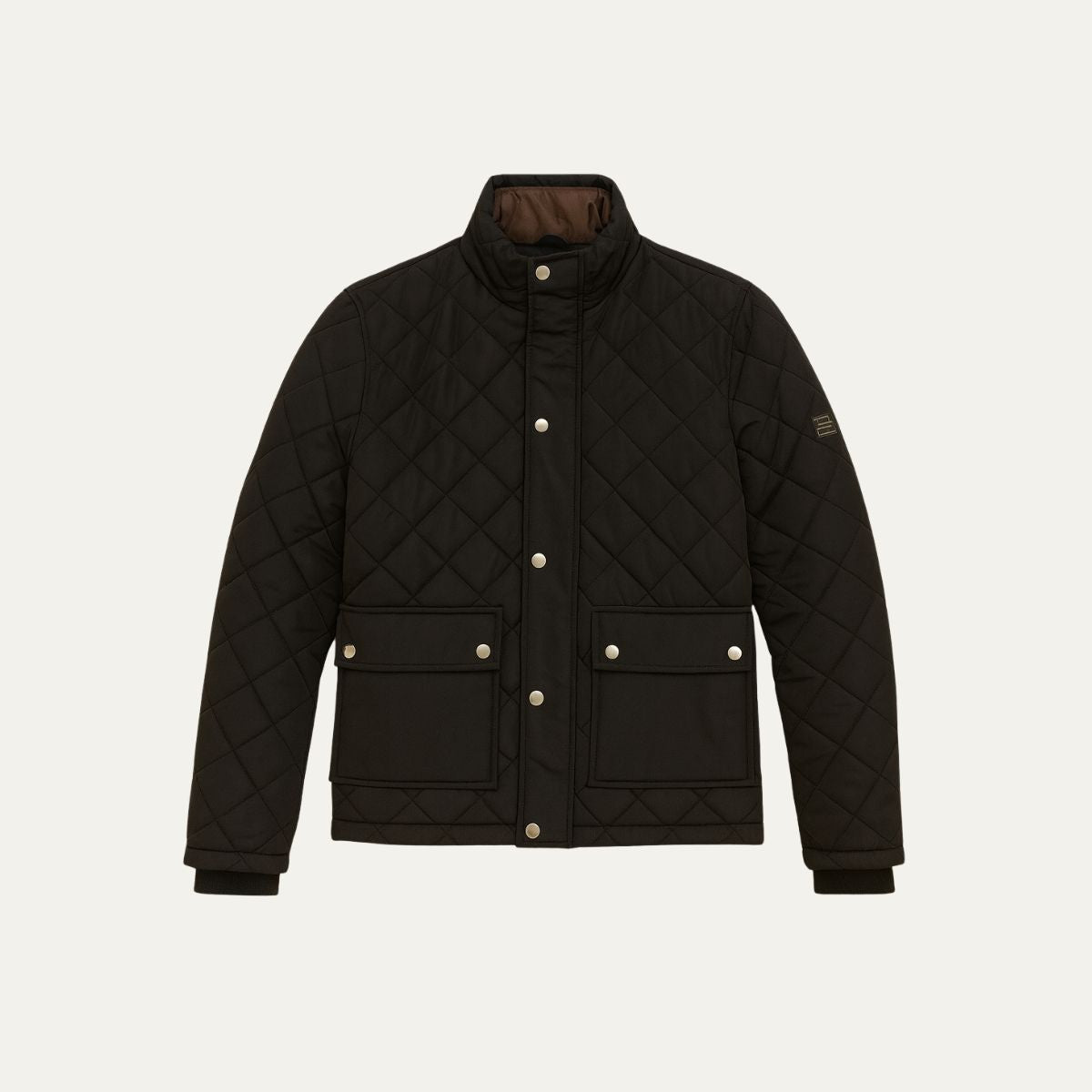 Le Chester – Veste Matelassée Noire – Manteau de Champ Héritage pour Homme
