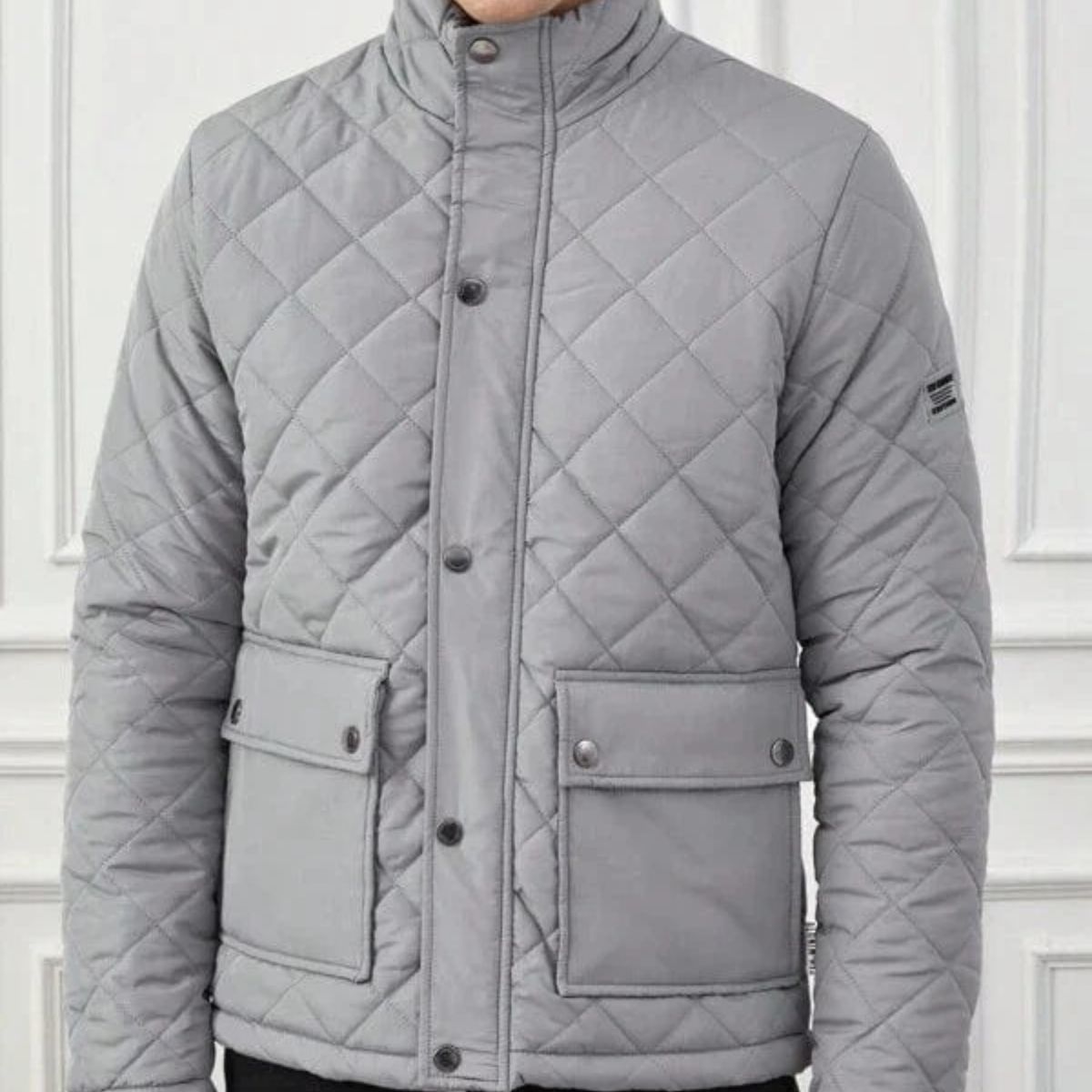 Le Chester – Veste Matelassée Noire – Manteau de Champ Héritage pour Homme