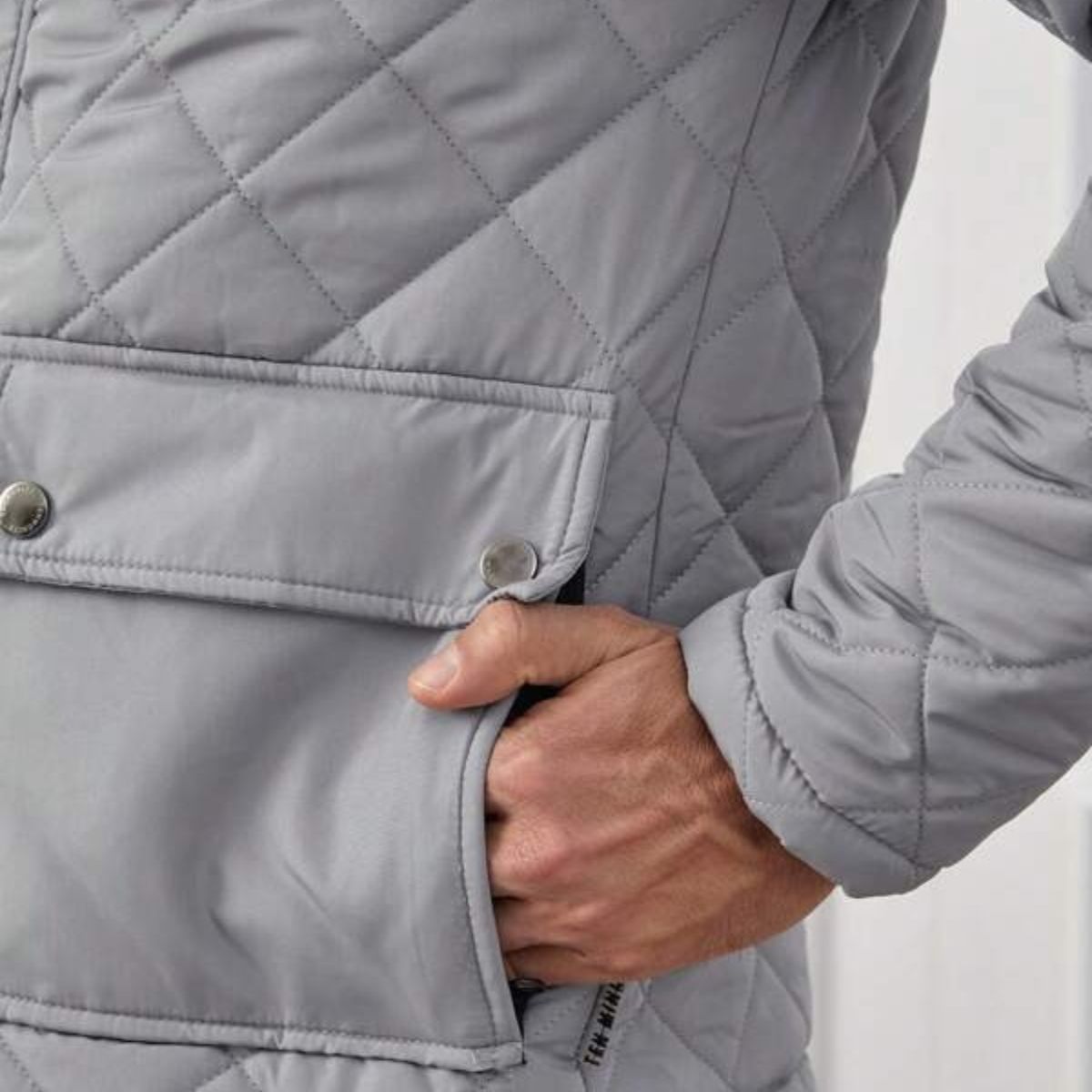 Le Chester – Veste Matelassée Noire – Manteau de Champ Héritage pour Homme