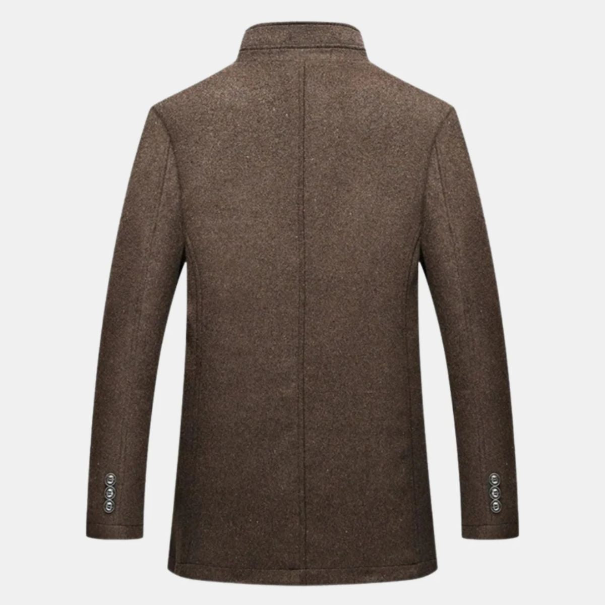 Manteau en Laine Viennois – Trench-coat Classique Long pour Homme
