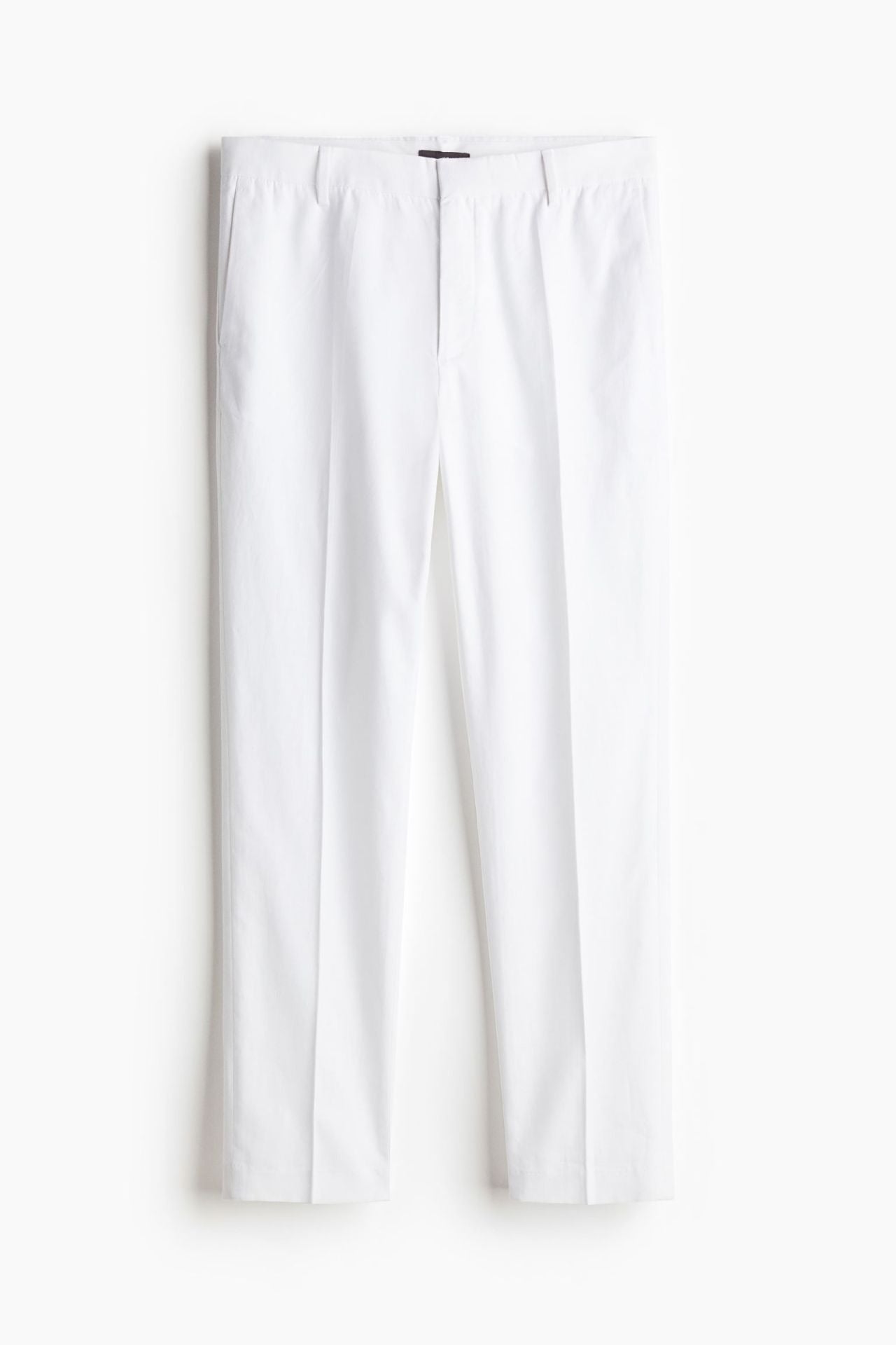 Lesandro - Pantalon chino classique en coton et lin