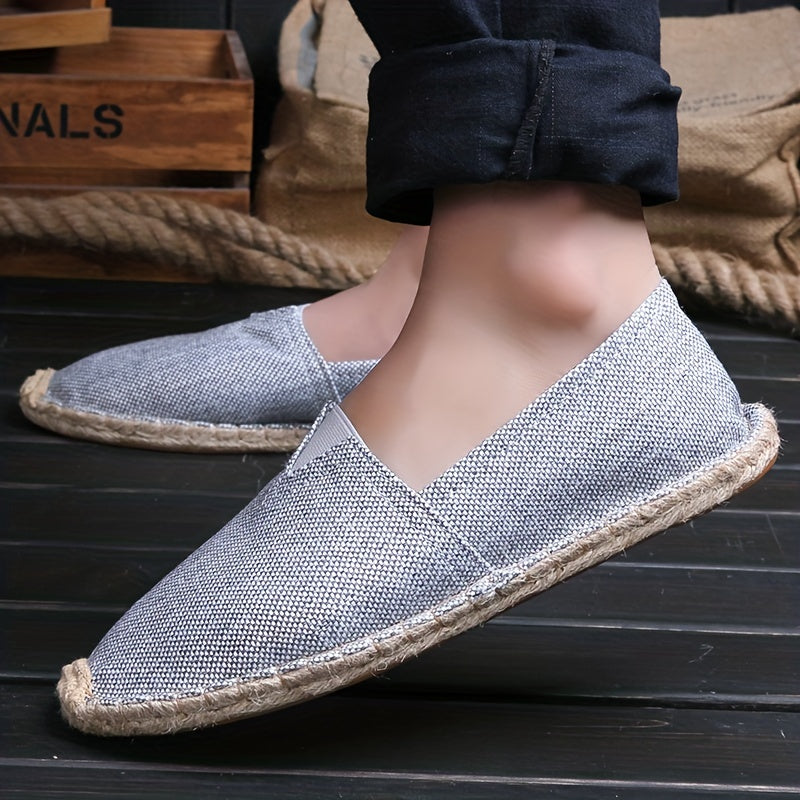 Espadrilles pour hommes en tissu 100 % haut de gamme | Maison Clément Paris