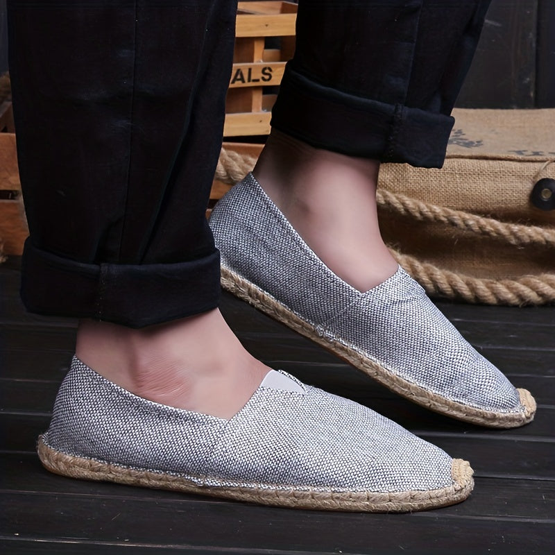 Espadrilles pour hommes en tissu 100 % haut de gamme | Maison Clément Paris