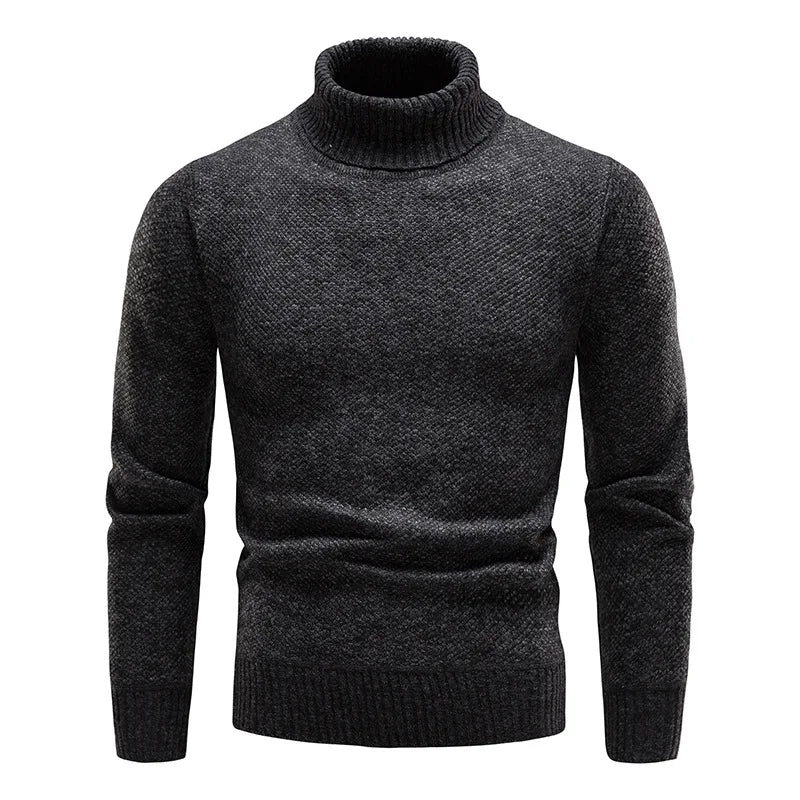 MAISON CLÉMENT PARIS | PULL COL ROULÉ EN 100% LAINE