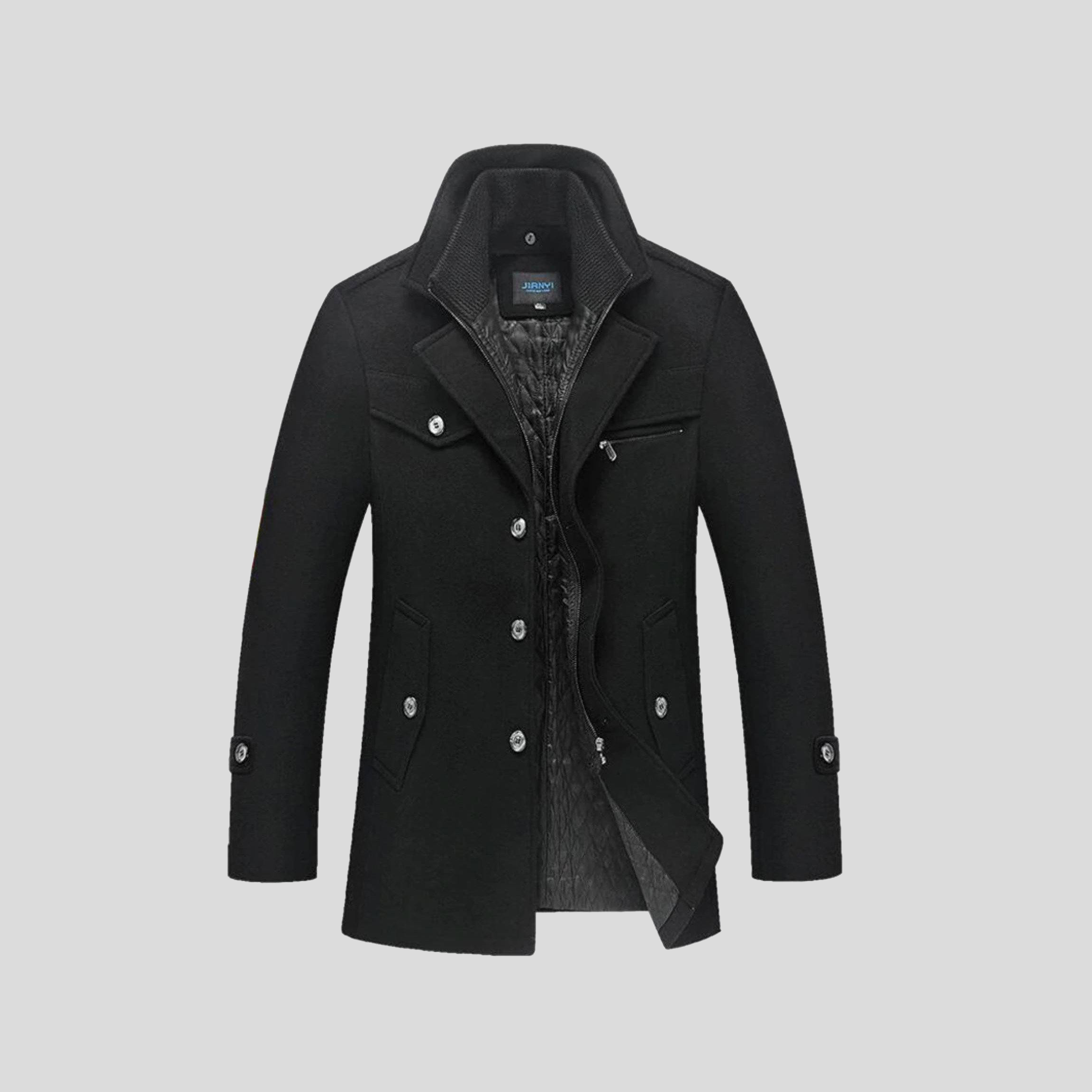 Henri – Manteau peacoat classique
