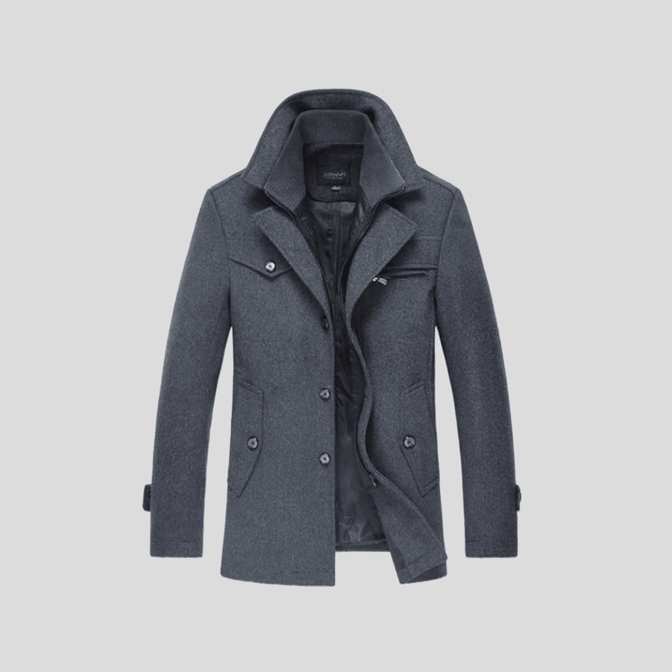 Henri – Manteau peacoat classique