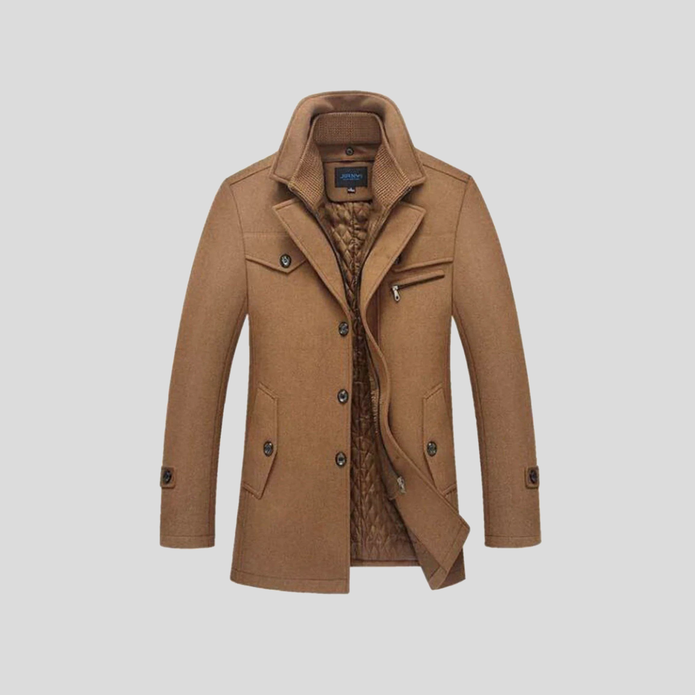 Henri – Manteau peacoat classique