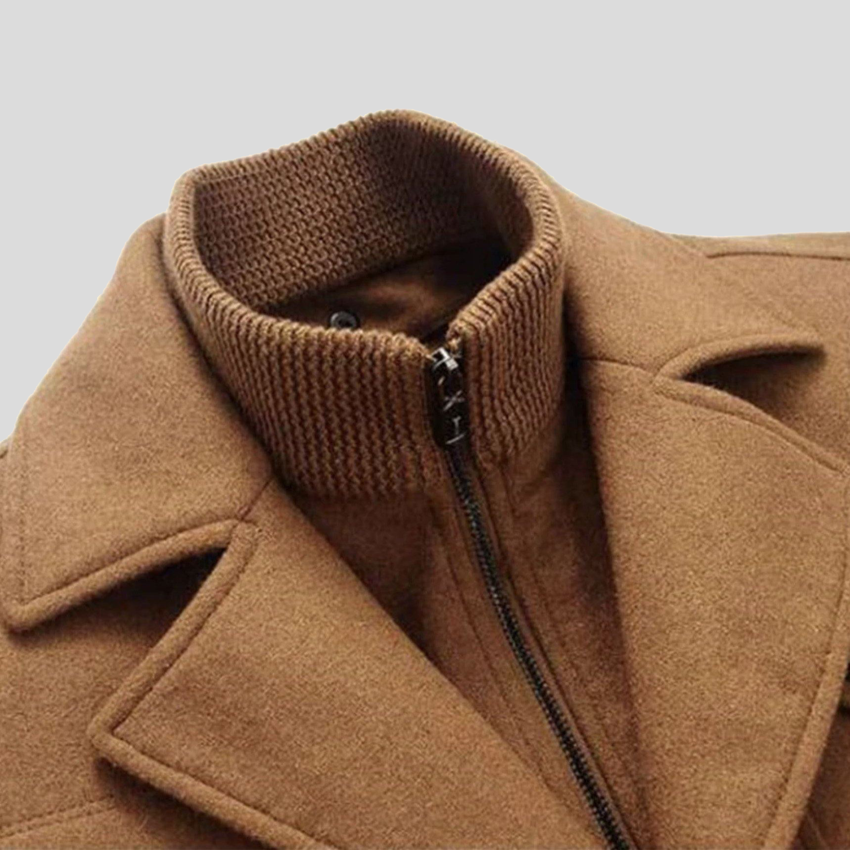 Henri – Manteau peacoat classique