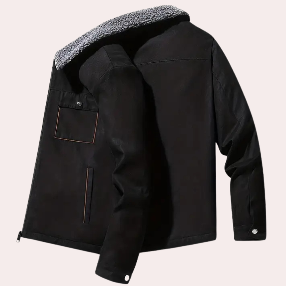 Vitorio - Manteau d'Hiver pour Hommes Doux et Durable – Isolation Confortable pour les Jours Froids