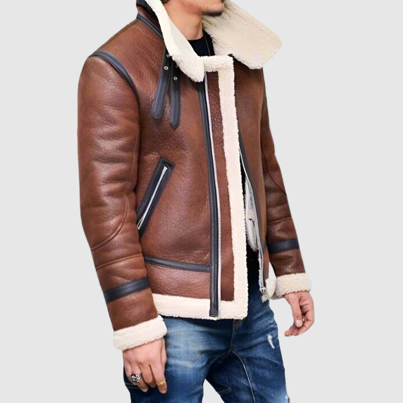 MAISON CLÉMENT PARIS ™ | VESTE 100% CUIR POUR HOMME