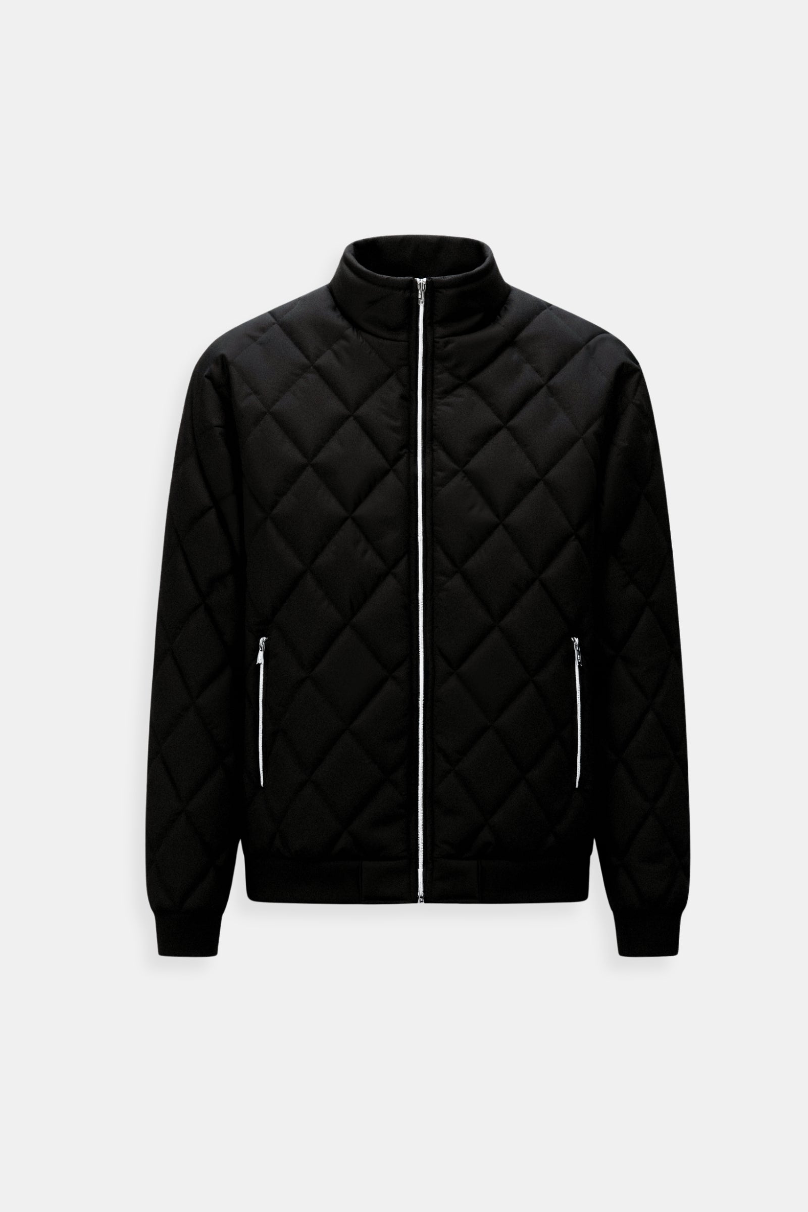 Ignatius - Manteau pour hommes moderne Old Money noir de haute qualité