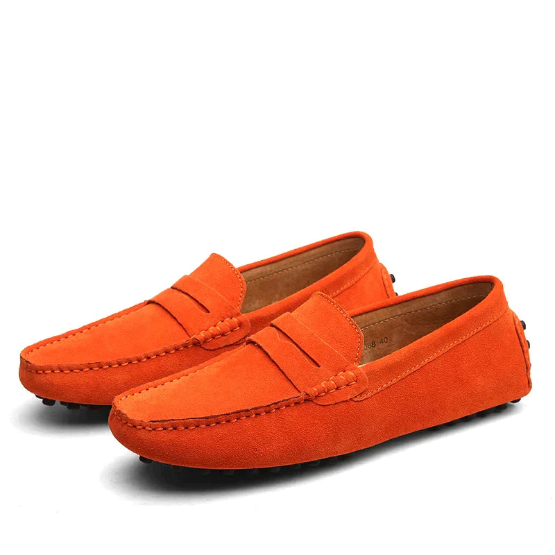 Loafers en daim italiens chics 2025