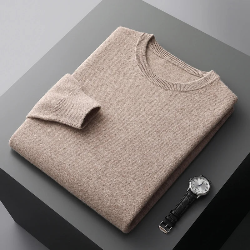 Damiano - Pull en cachemire Old Money pour hommes