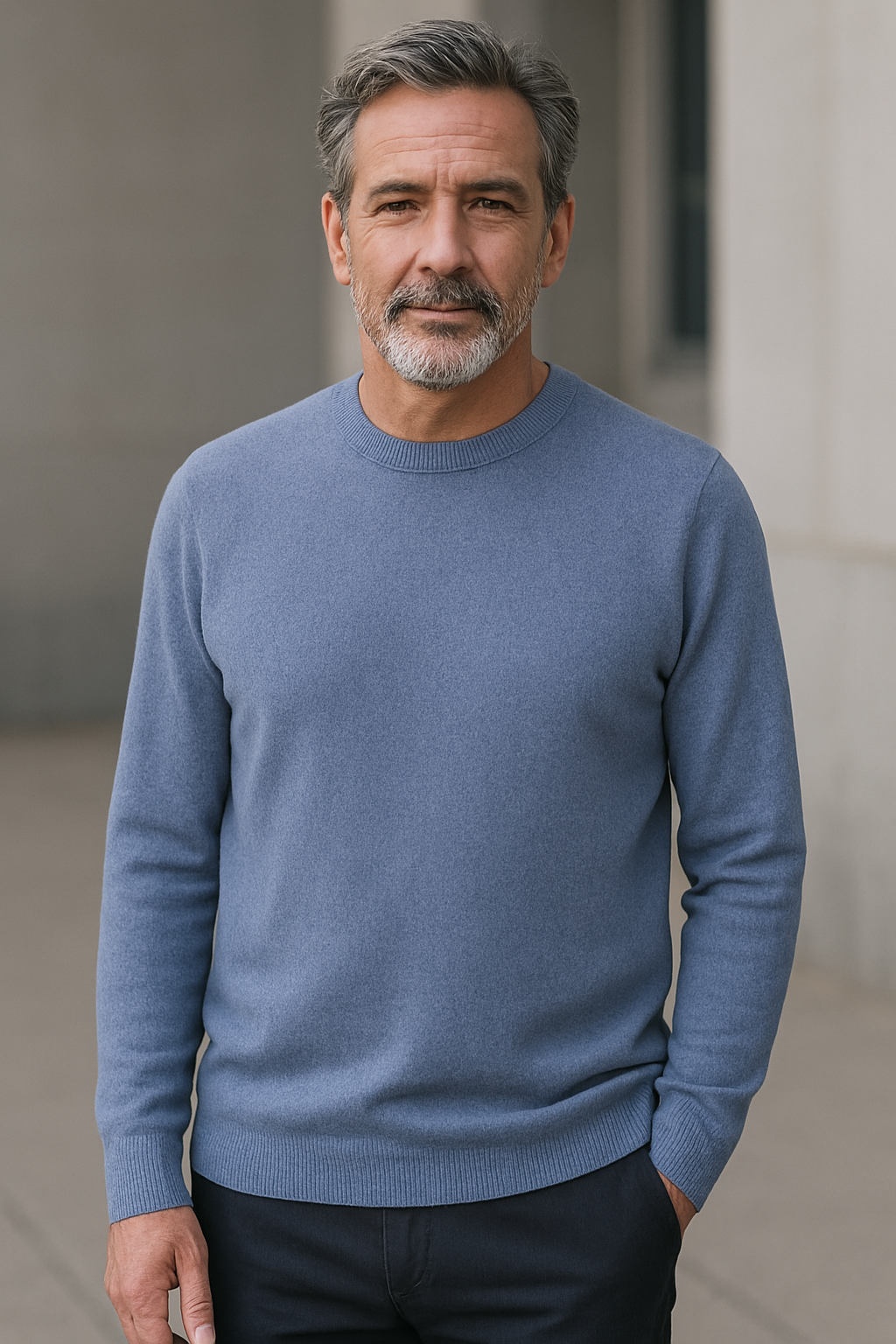 Damiano - Pull en cachemire Old Money pour hommes