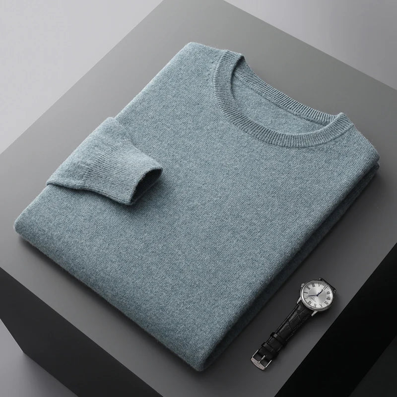 Damiano - Pull en cachemire Old Money pour hommes