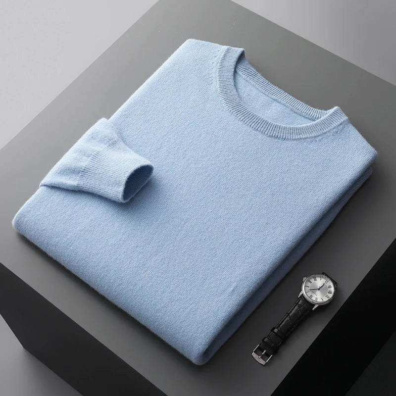 Damiano - Pull en cachemire Old Money pour hommes