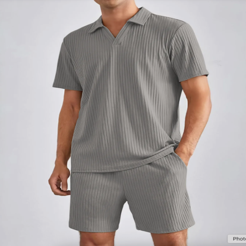 David – Ensemble Estival Classique Polo et Short 2025