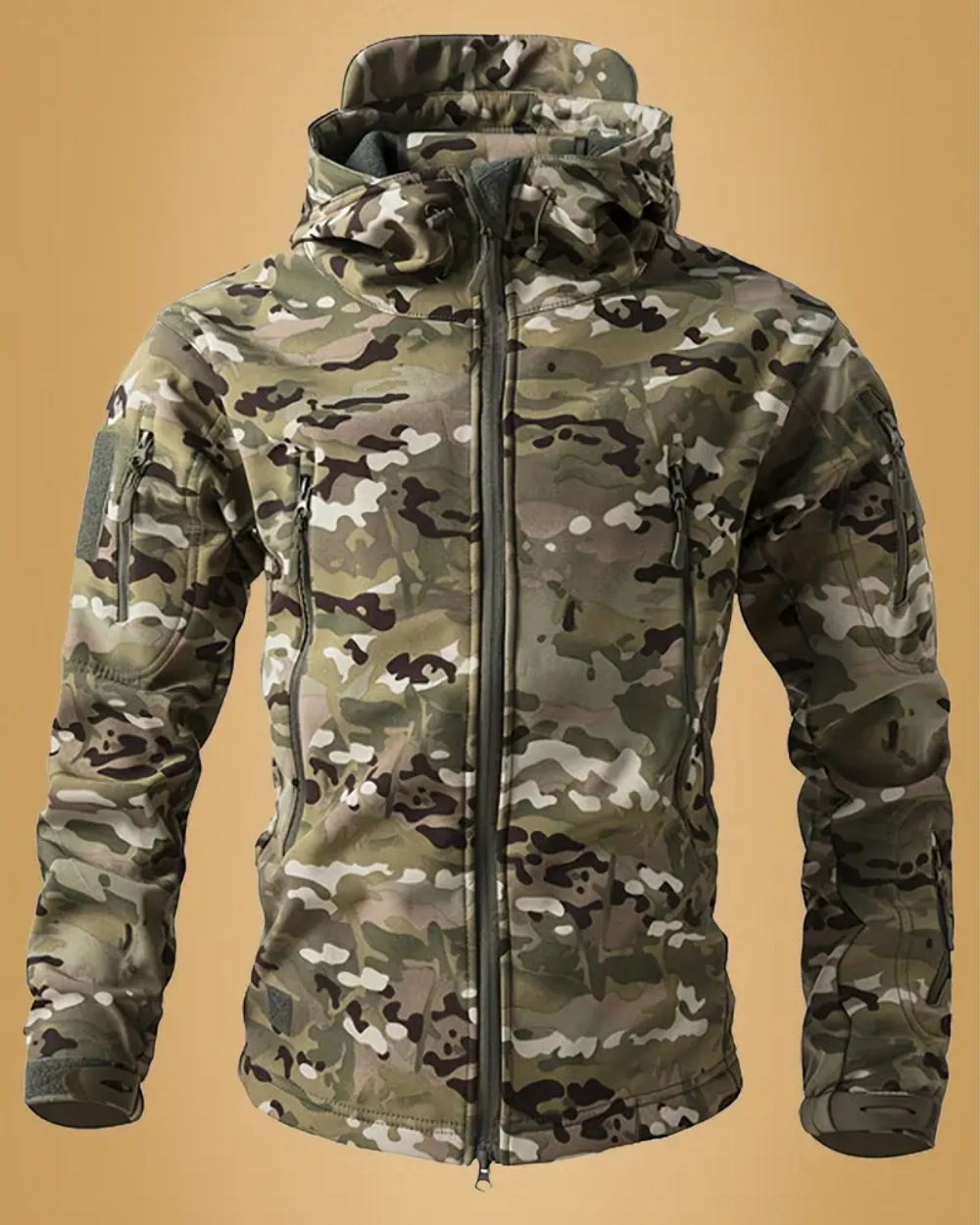 Luigi - Veste légère pour hommes au design militaire, durable