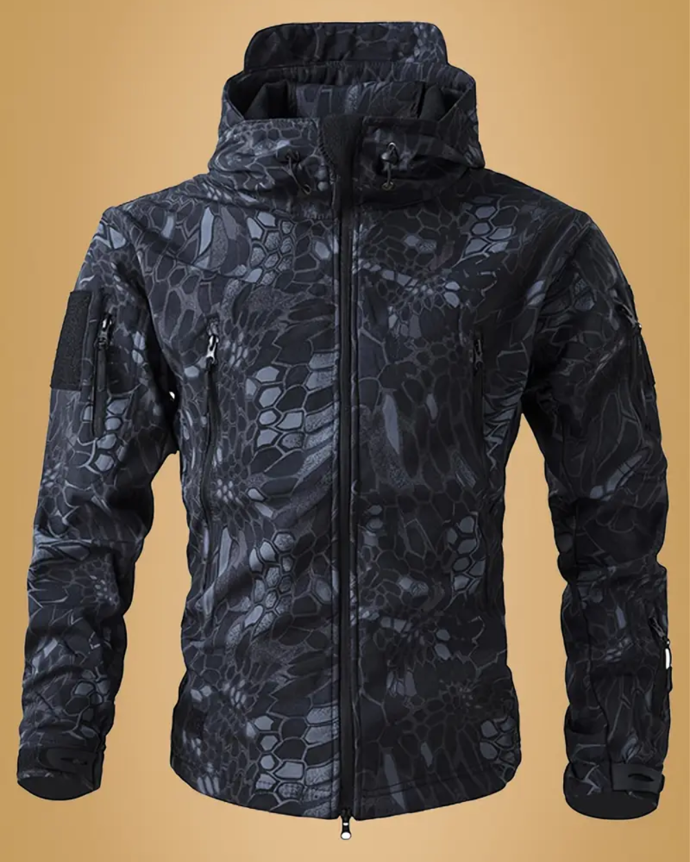 Luigi - Veste légère pour hommes au design militaire, durable