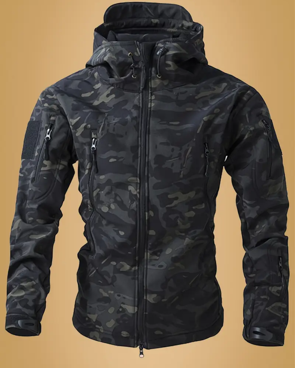 Luigi - Veste légère pour hommes au design militaire, durable