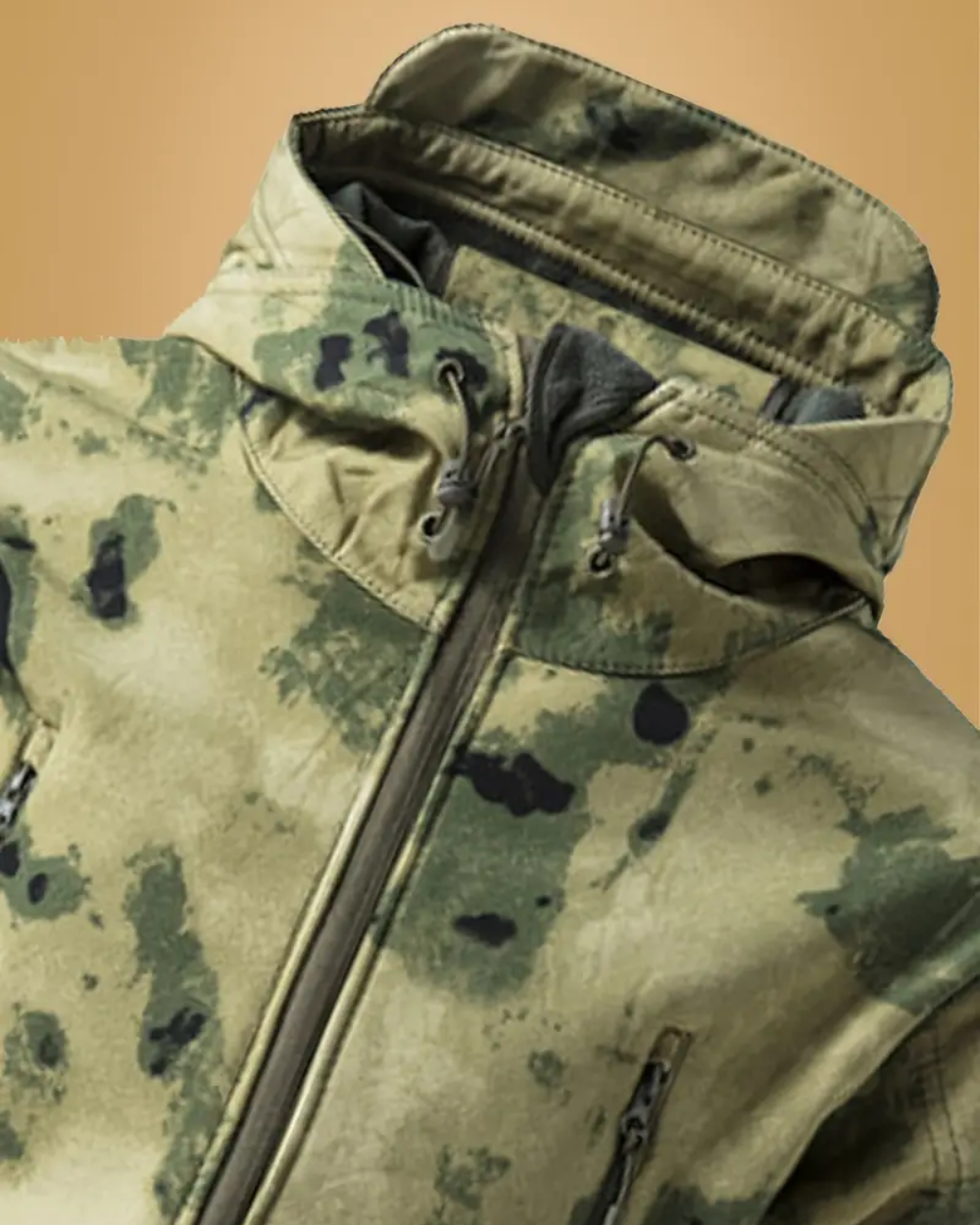 Luigi - Veste légère pour hommes au design militaire, durable